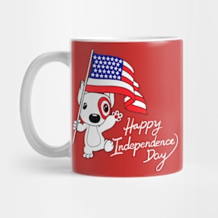 American Flag Bullseye Team Member Mug